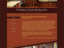 Tablet Screenshot of catharinesclassickitchens.com